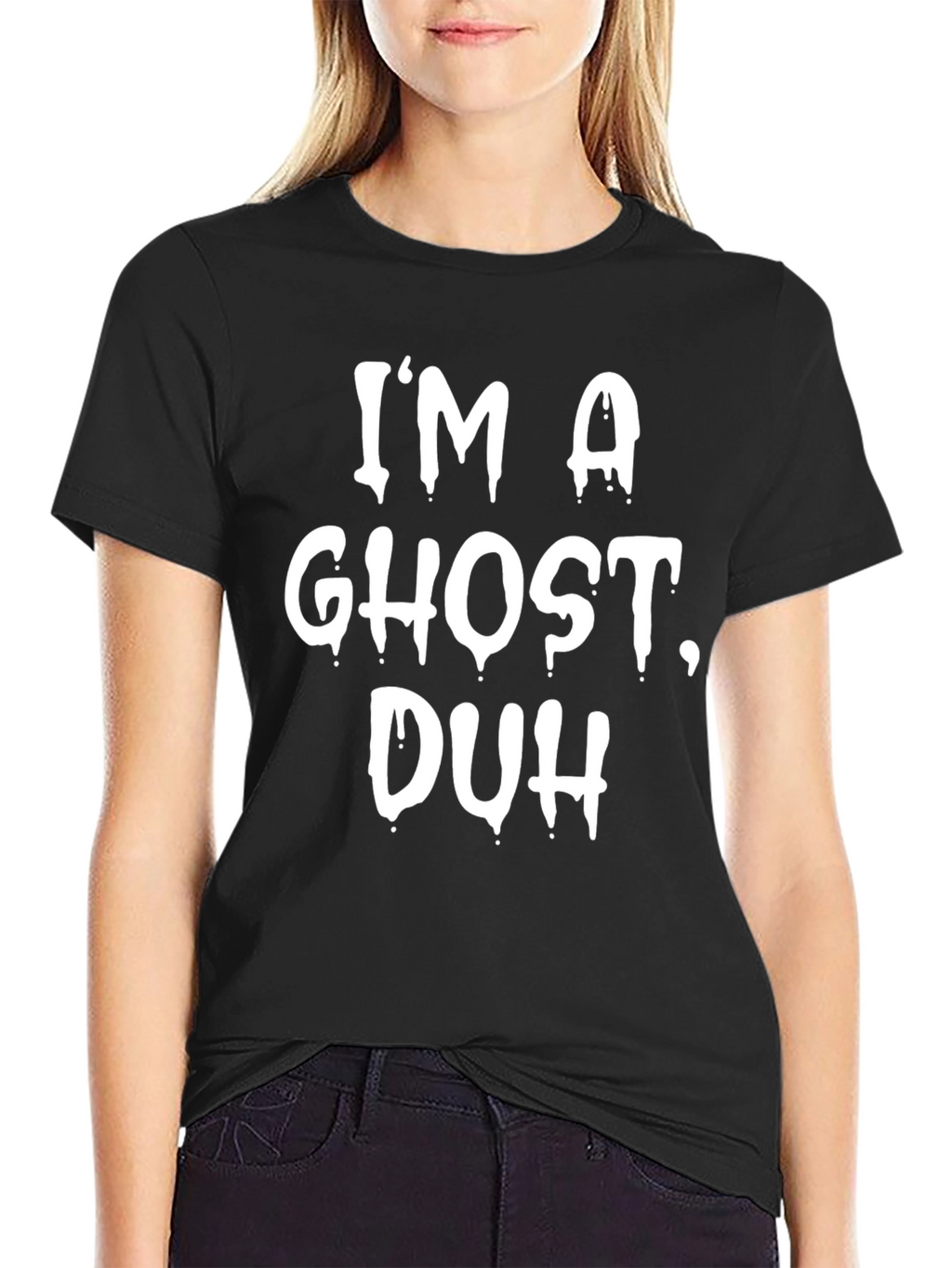 Im A Ghost Duh T-Shirt - Halloween Tee