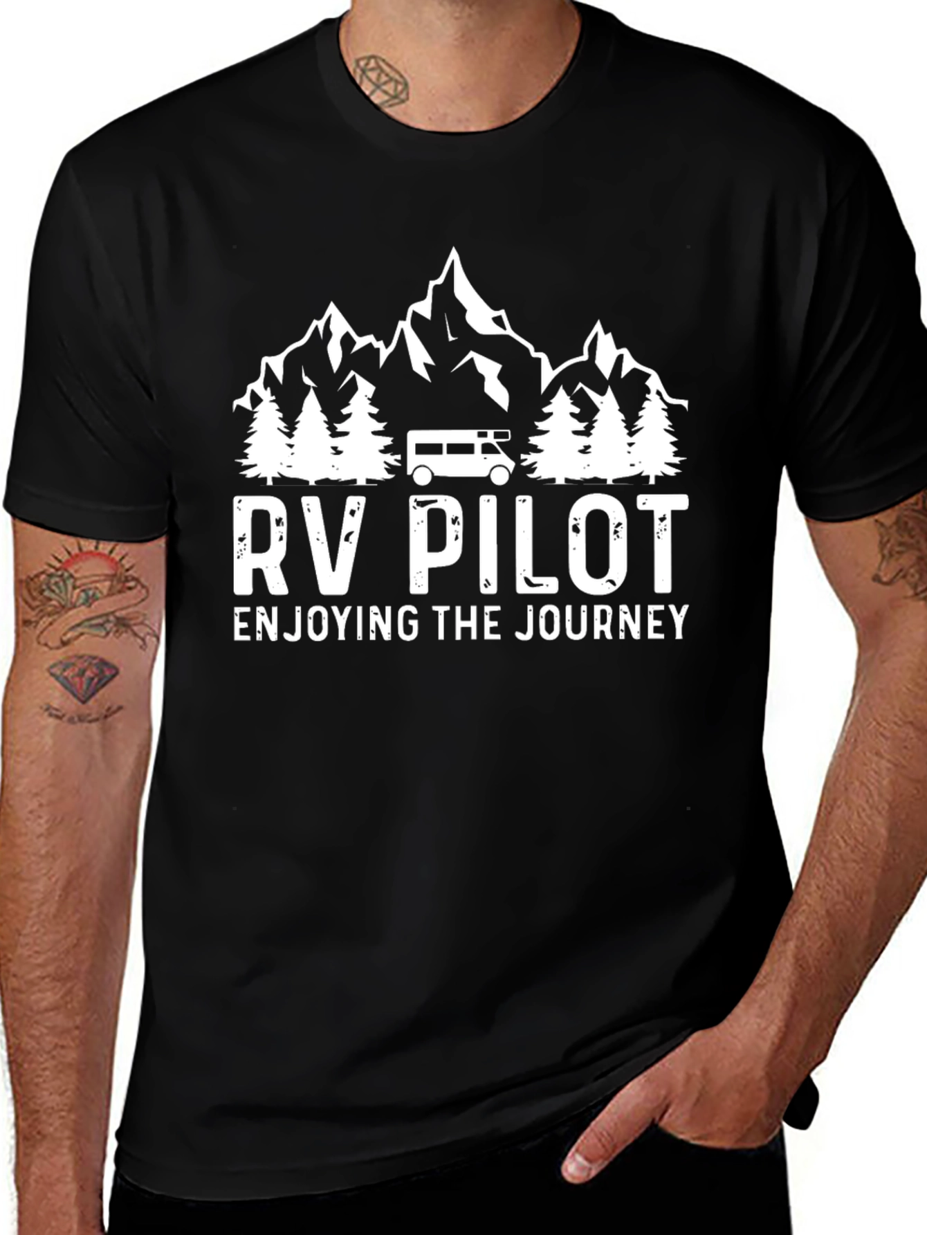 RV Pilot Enjoying The Journey T-Shirt