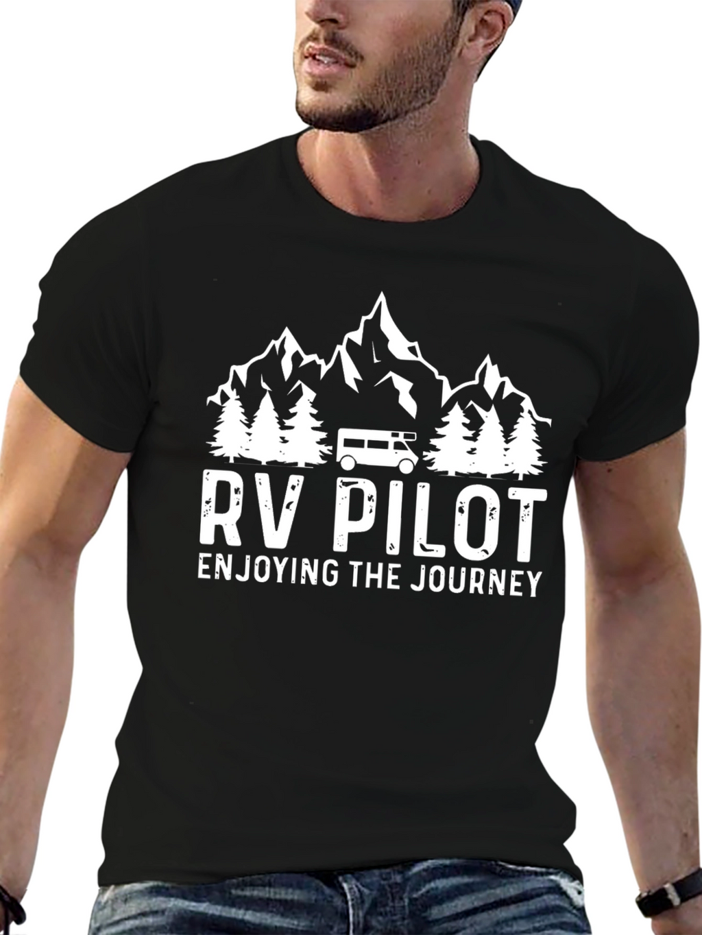 RV Pilot Enjoying The Journey T-Shirt