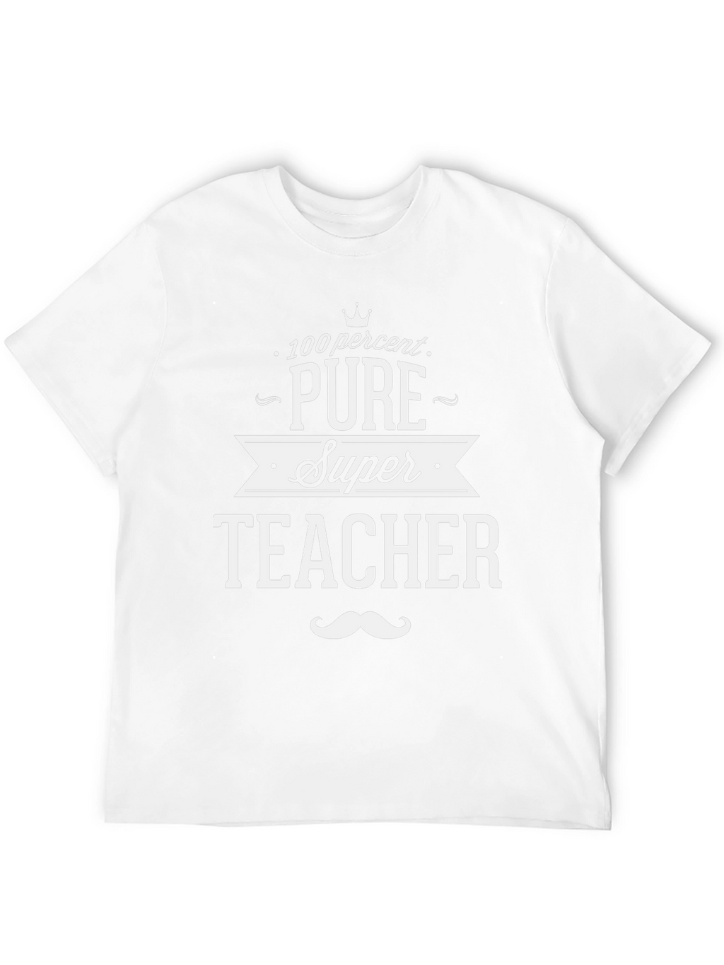 100% Pure Super Teacher Black T-Shirt