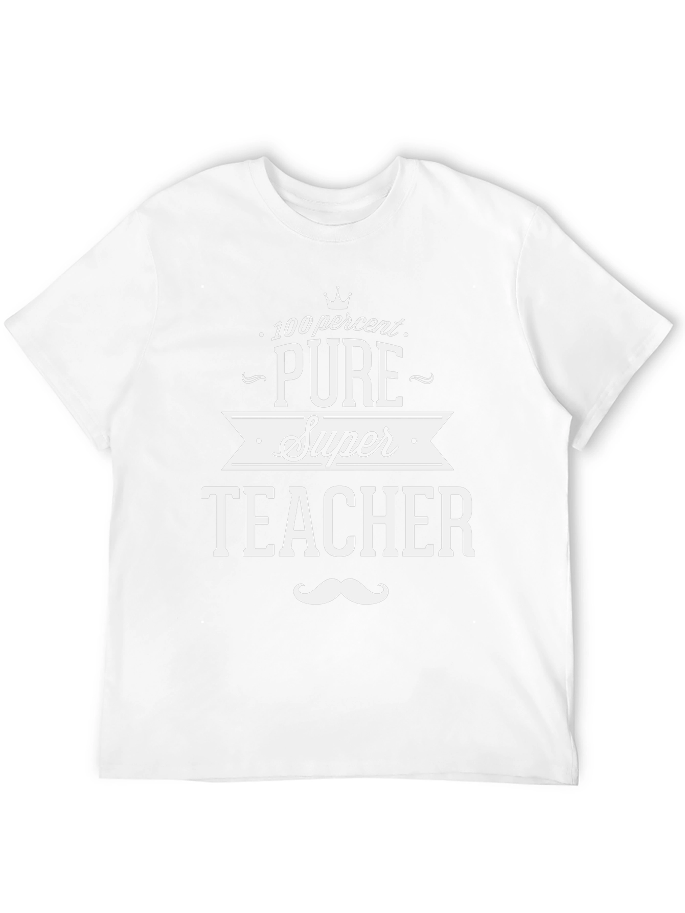 100% Pure Super Teacher Black T-Shirt