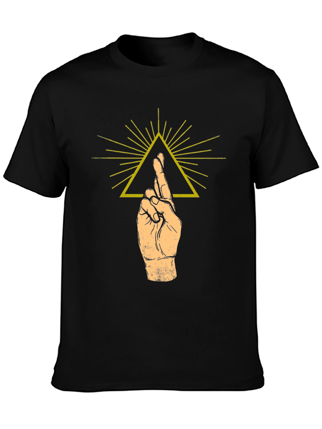 Fingers Crossed Graphic Tee - Unisex