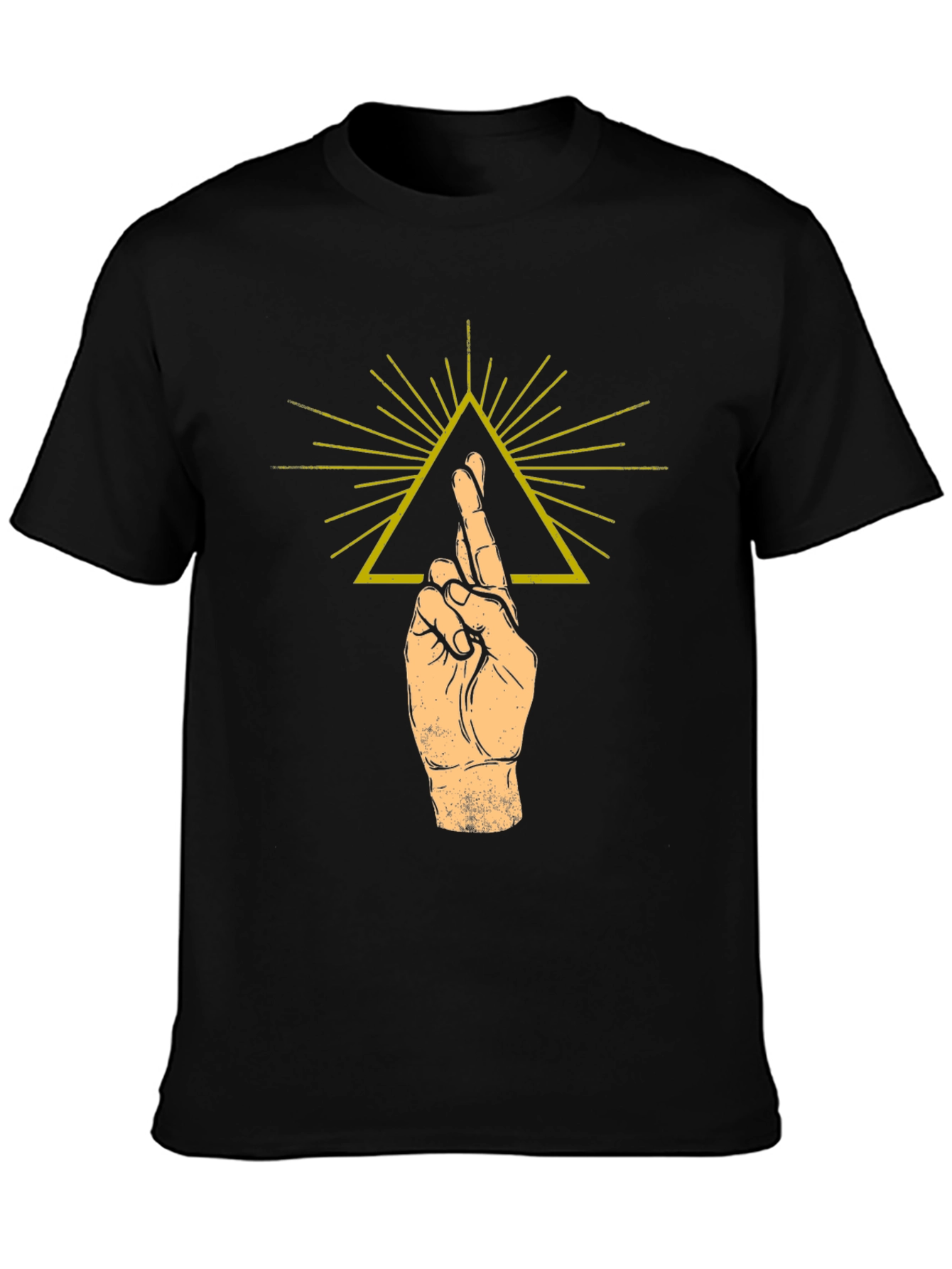Fingers Crossed Graphic Tee - Unisex