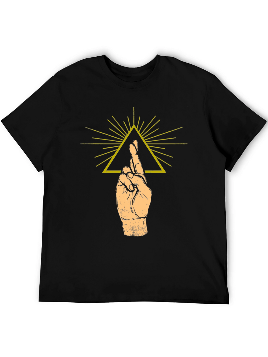 Fingers Crossed Graphic Tee - Unisex