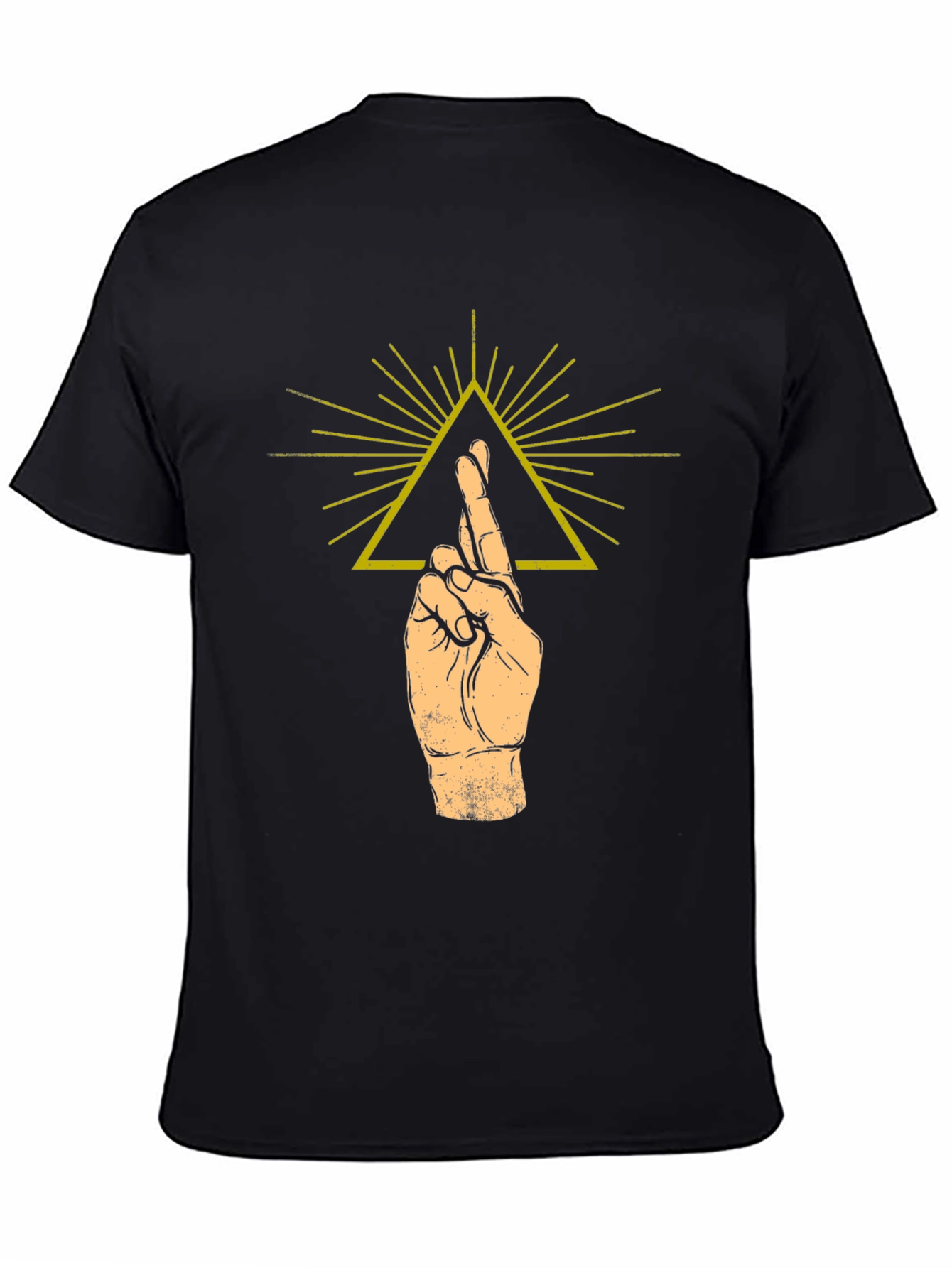 Fingers Crossed Graphic Tee - Unisex