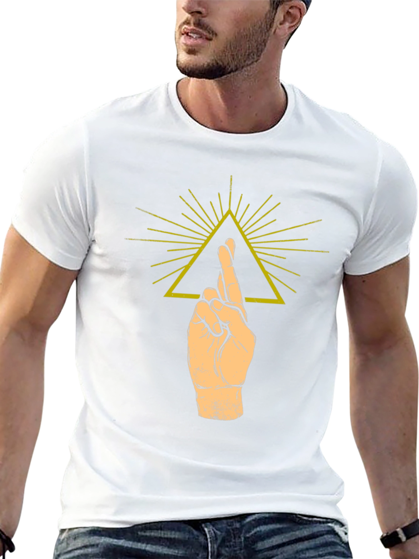 Fingers Crossed Graphic Tee - Unisex