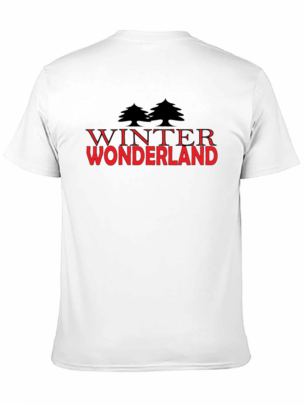 Winter Wonderland Graphic Tee - Black