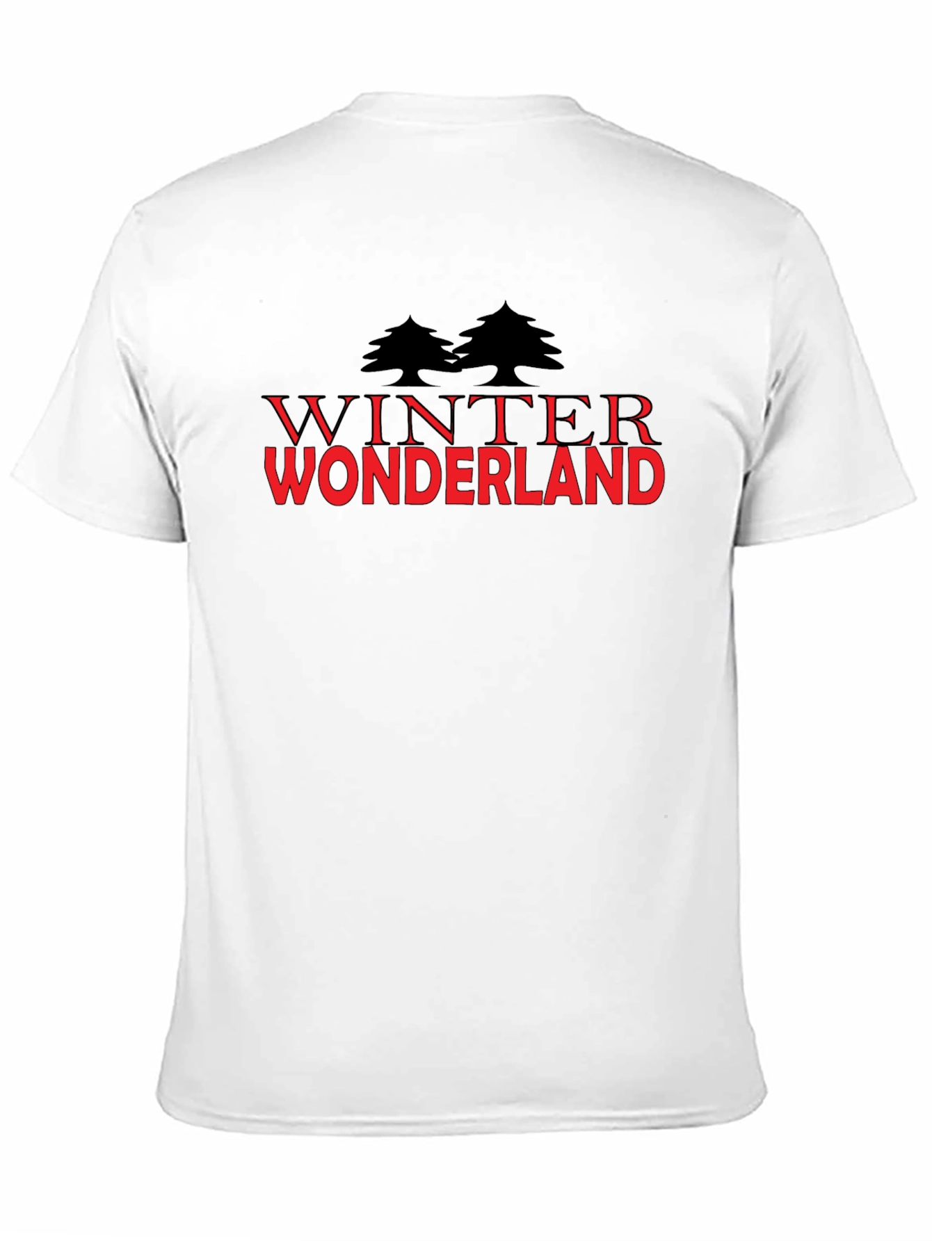 Winter Wonderland Graphic Tee - Black