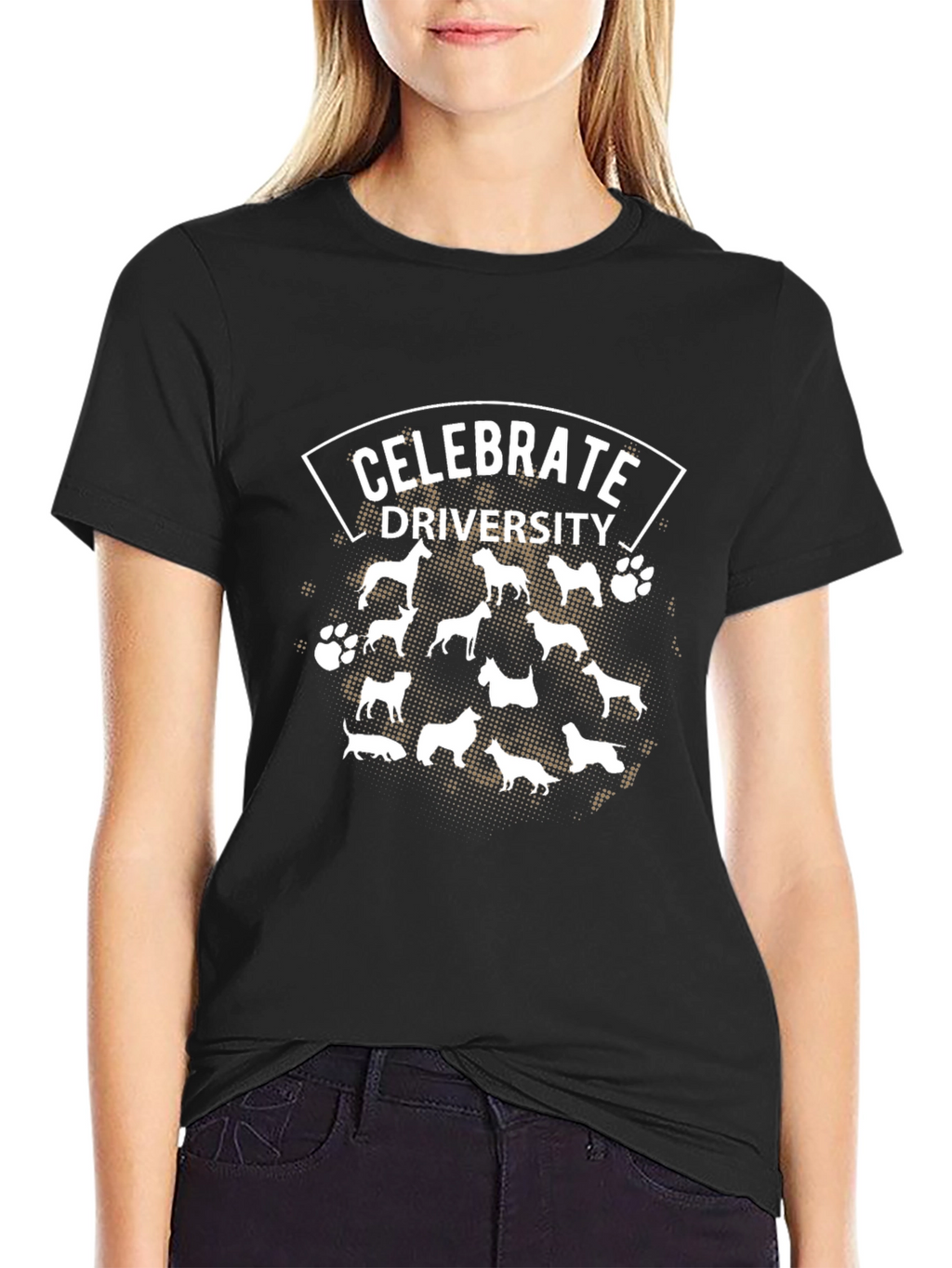 Celebrate Diversity Dog Breed T-Shirt