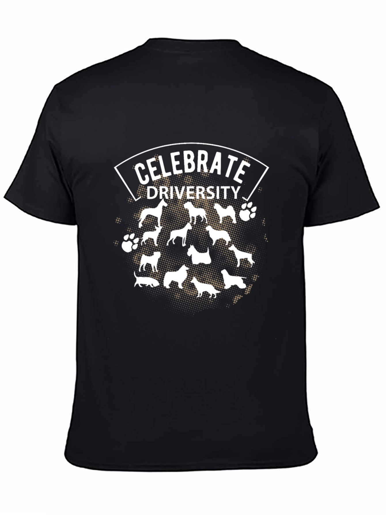 Celebrate Diversity Dog Breed T-Shirt