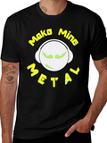 Make Mine Metal Graphic Tee