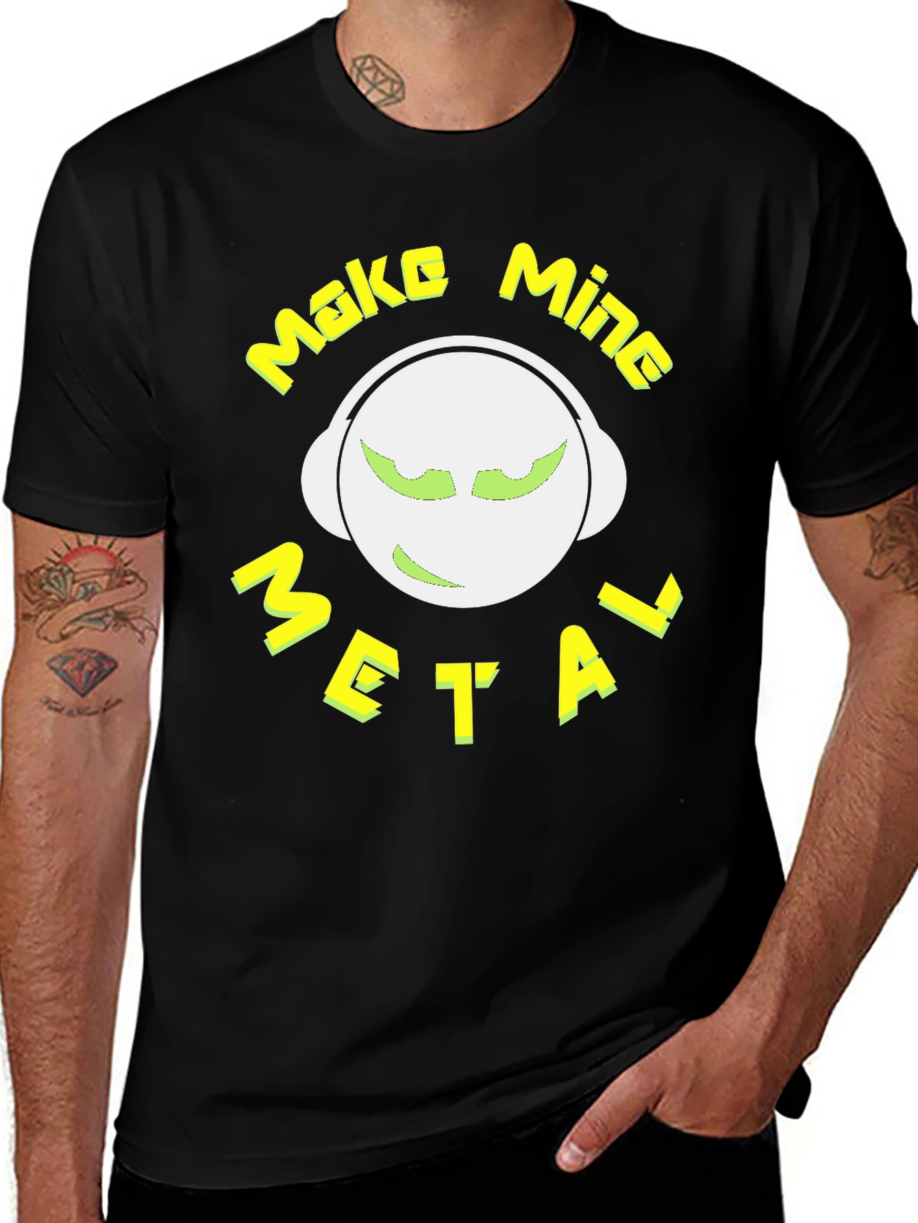 Make Mine Metal Graphic Tee