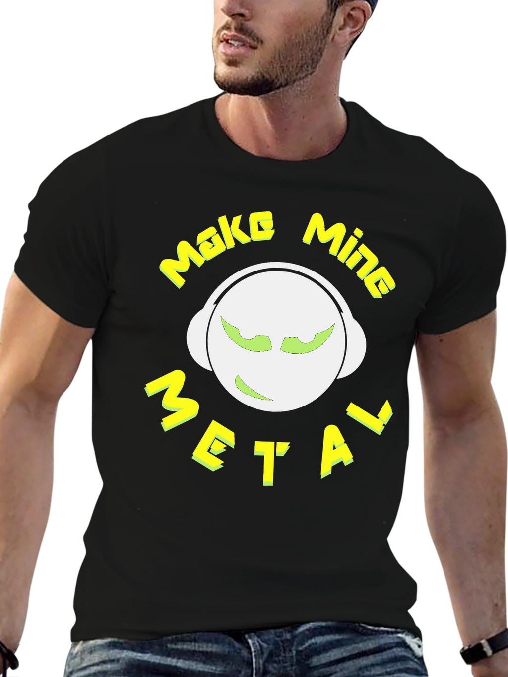 Make Mine Metal Graphic Tee