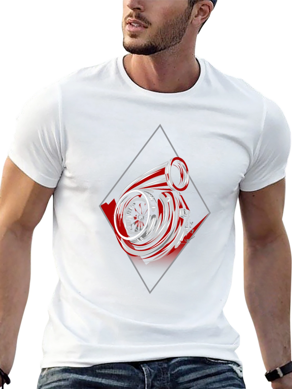 Turbo Graphic Tee - Automotive Enthusiast Apparel