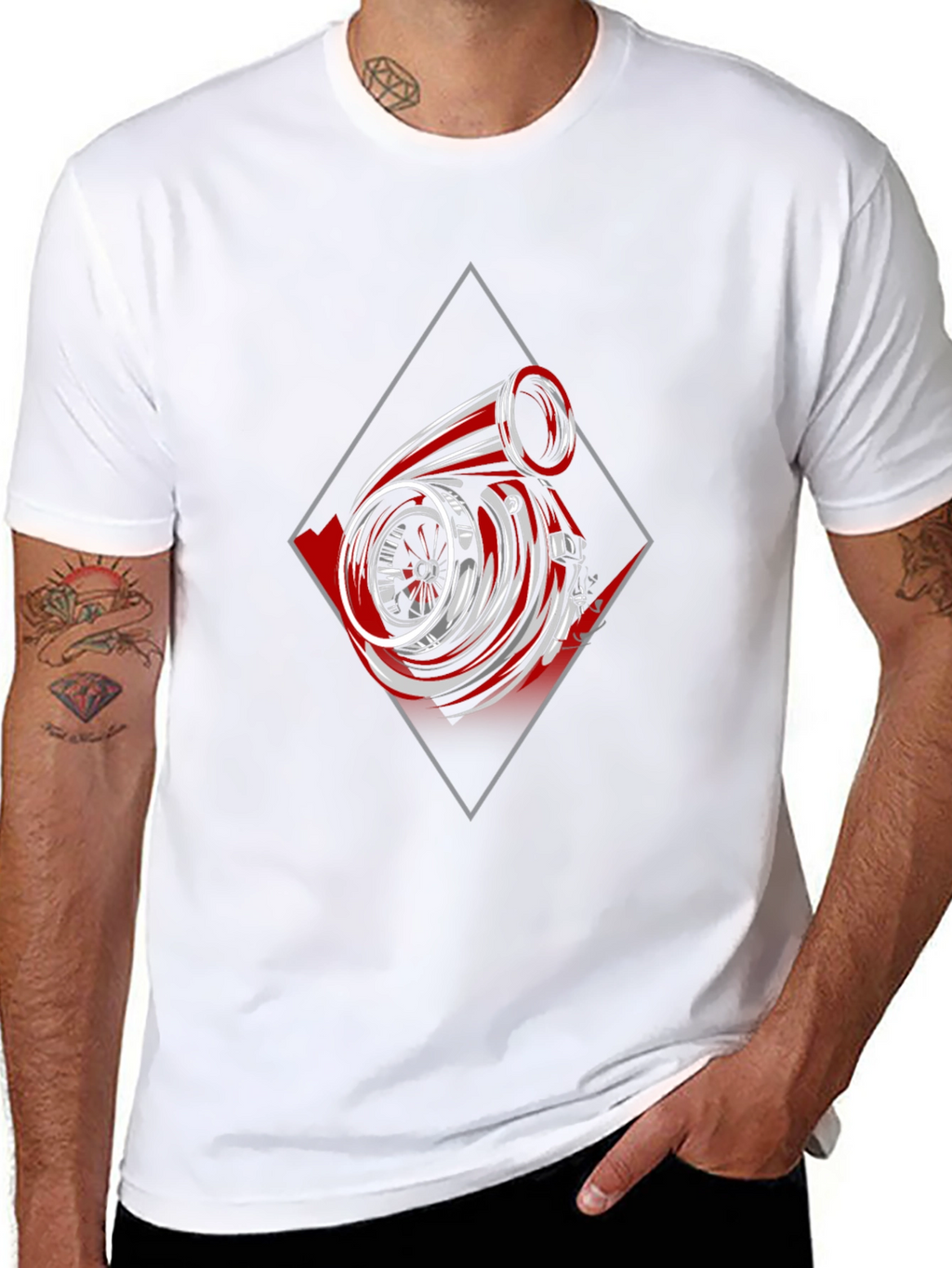 Turbo Graphic Tee - Automotive Enthusiast Apparel
