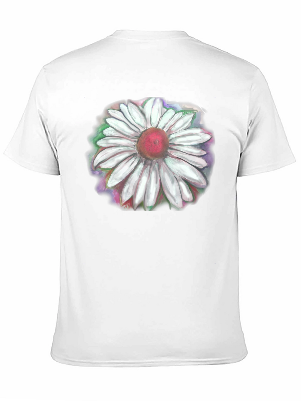 Floral Graphic Print Crew Neck T-Shirt