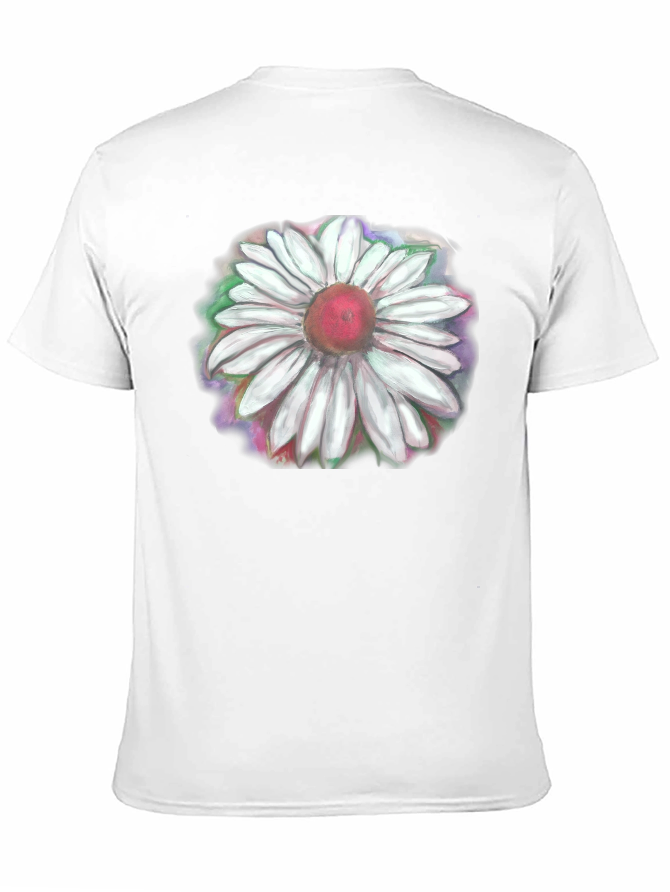 Floral Graphic Print Crew Neck T-Shirt
