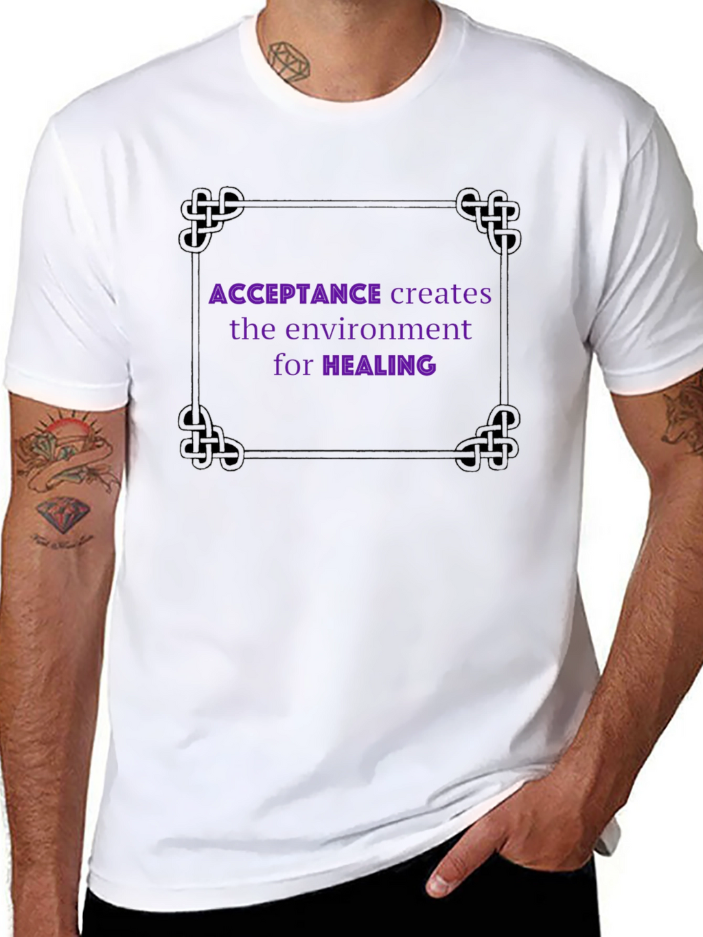 Acceptance Creates Healing Environment T-Shirt