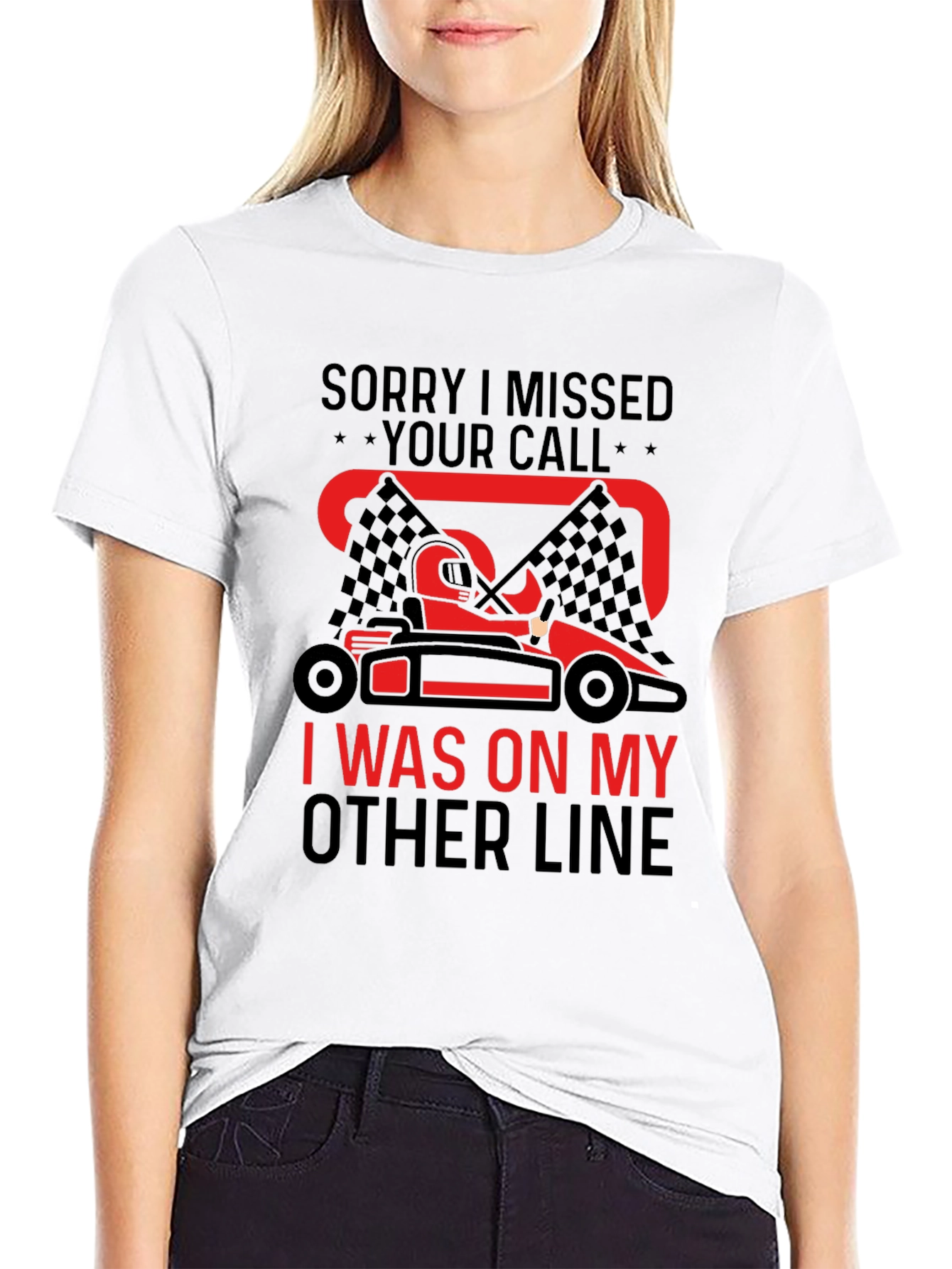Go-Karting Fan T-Shirt: Missed Your Call