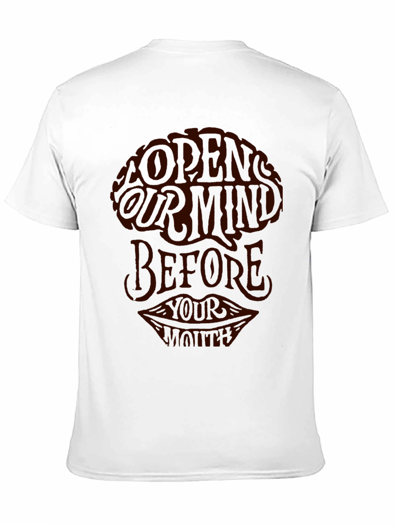 Open Your Mind Graphic Tee - Stylish Casual Wear