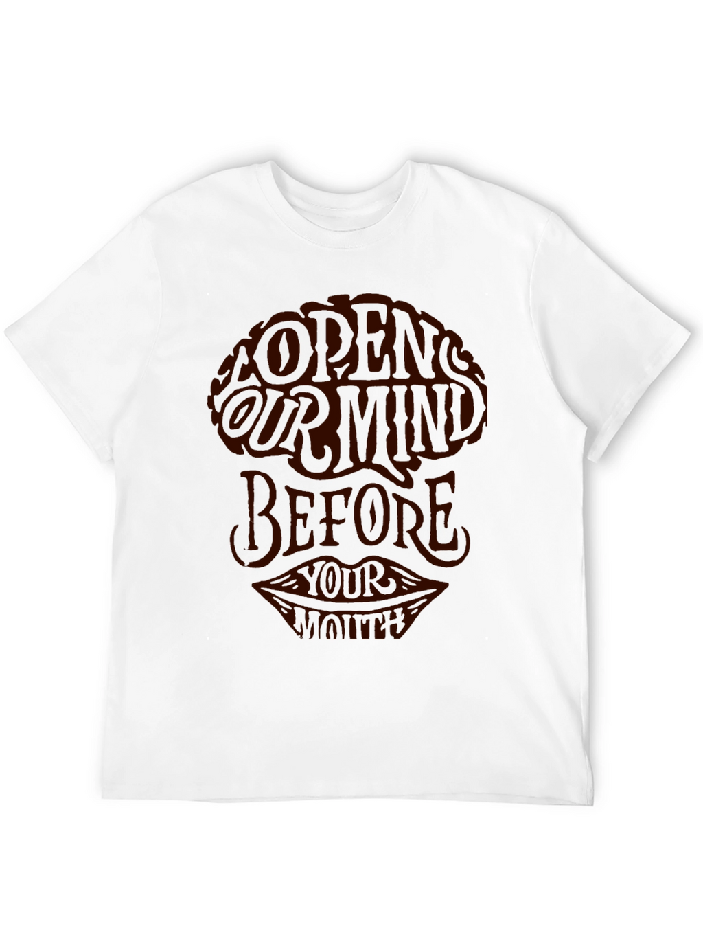 Open Your Mind Graphic Tee - Stylish Casual Wear