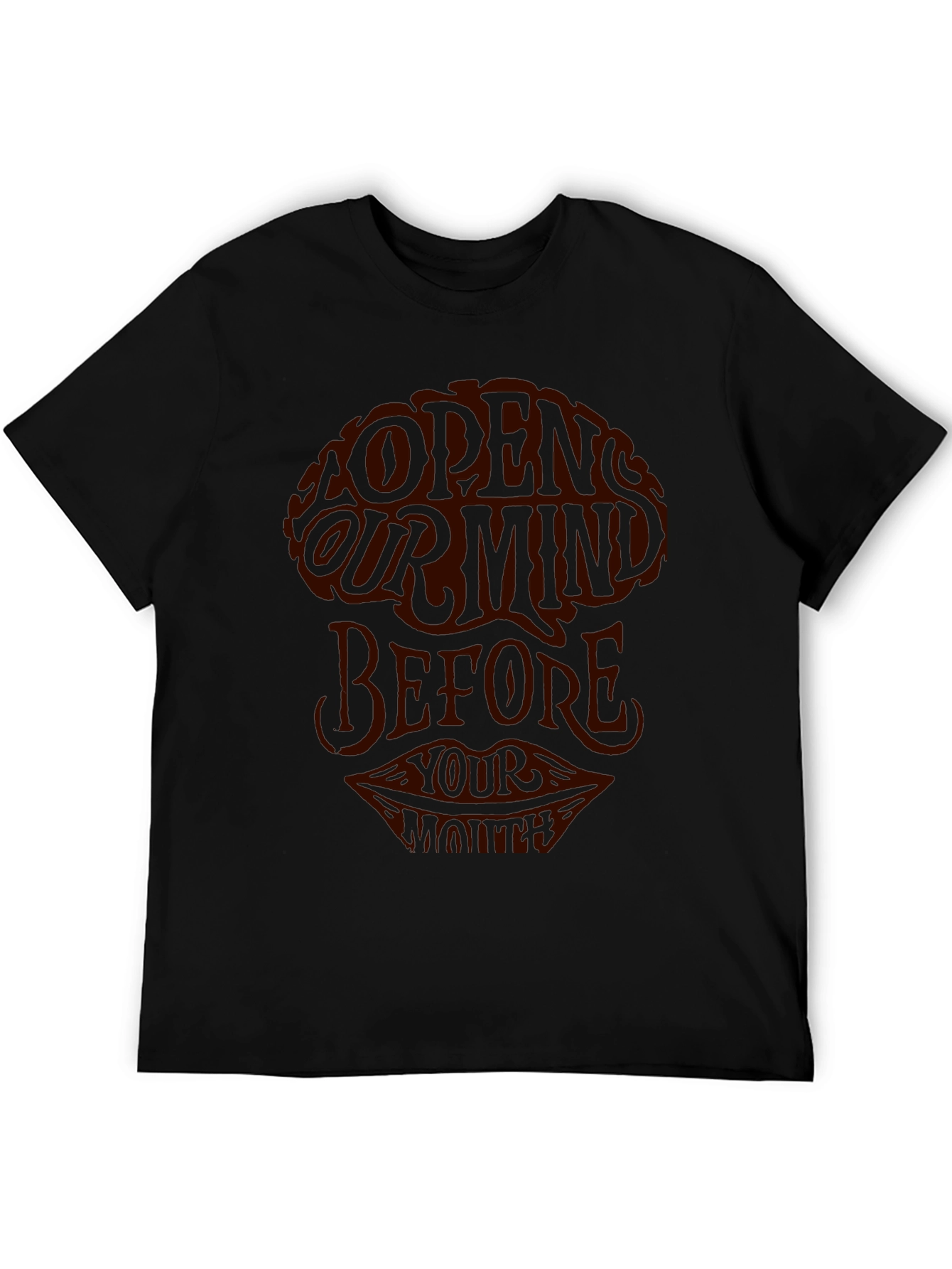 Open Your Mind Graphic Tee - Stylish Casual Wear