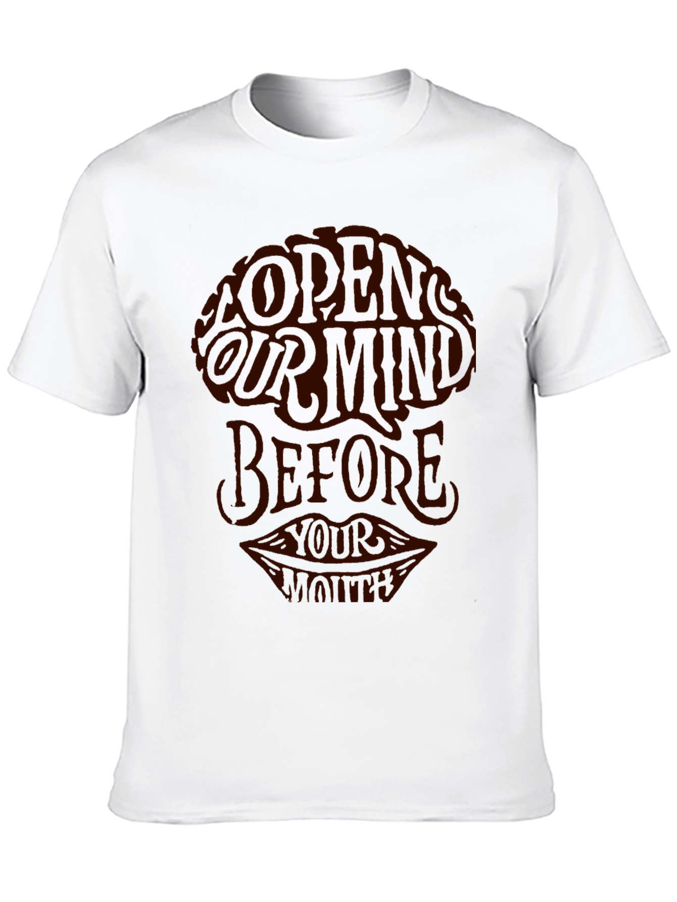 Open Your Mind Graphic Tee - Stylish Casual Wear