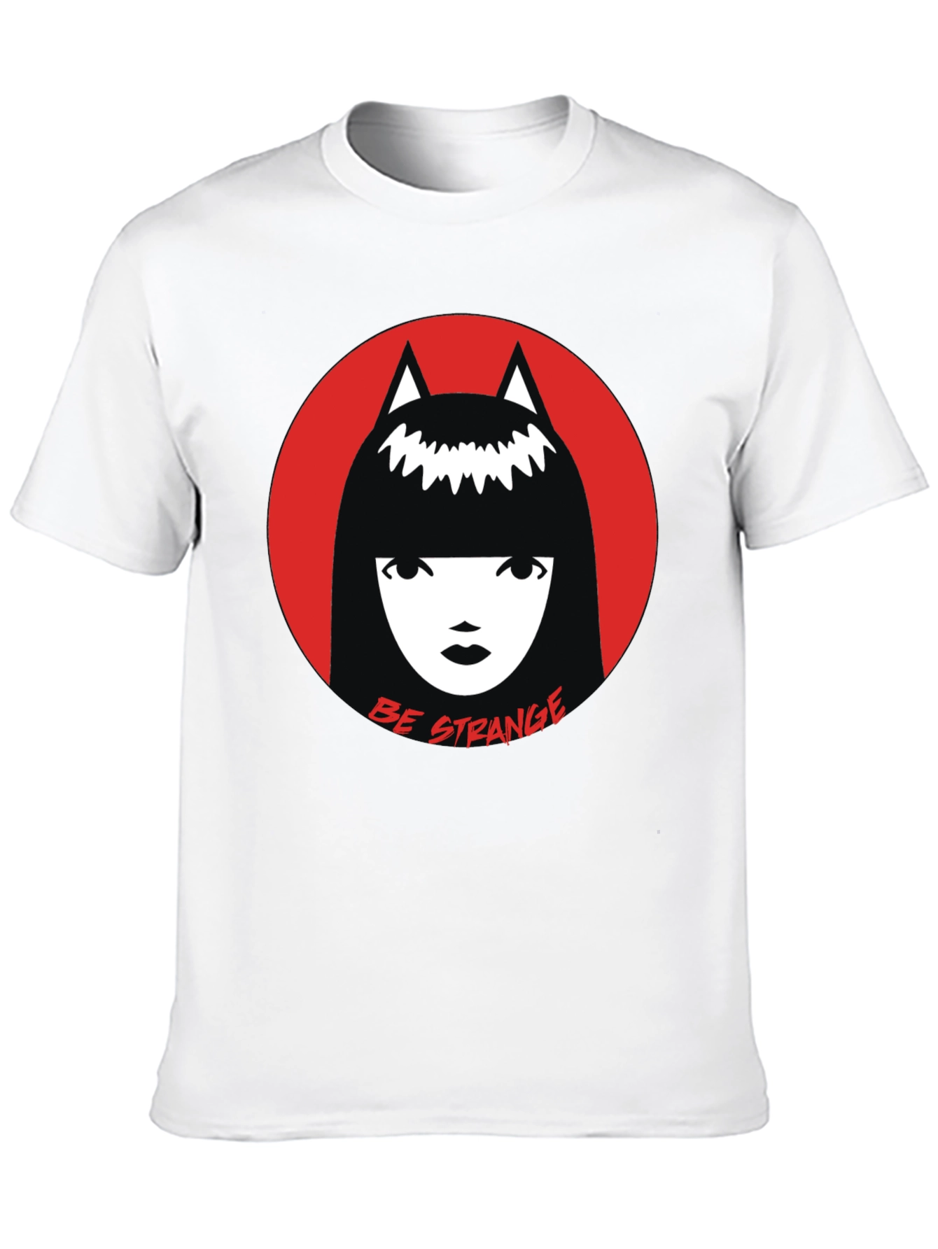 Be Strange Graphic Tee - Quirky Statement Shirt