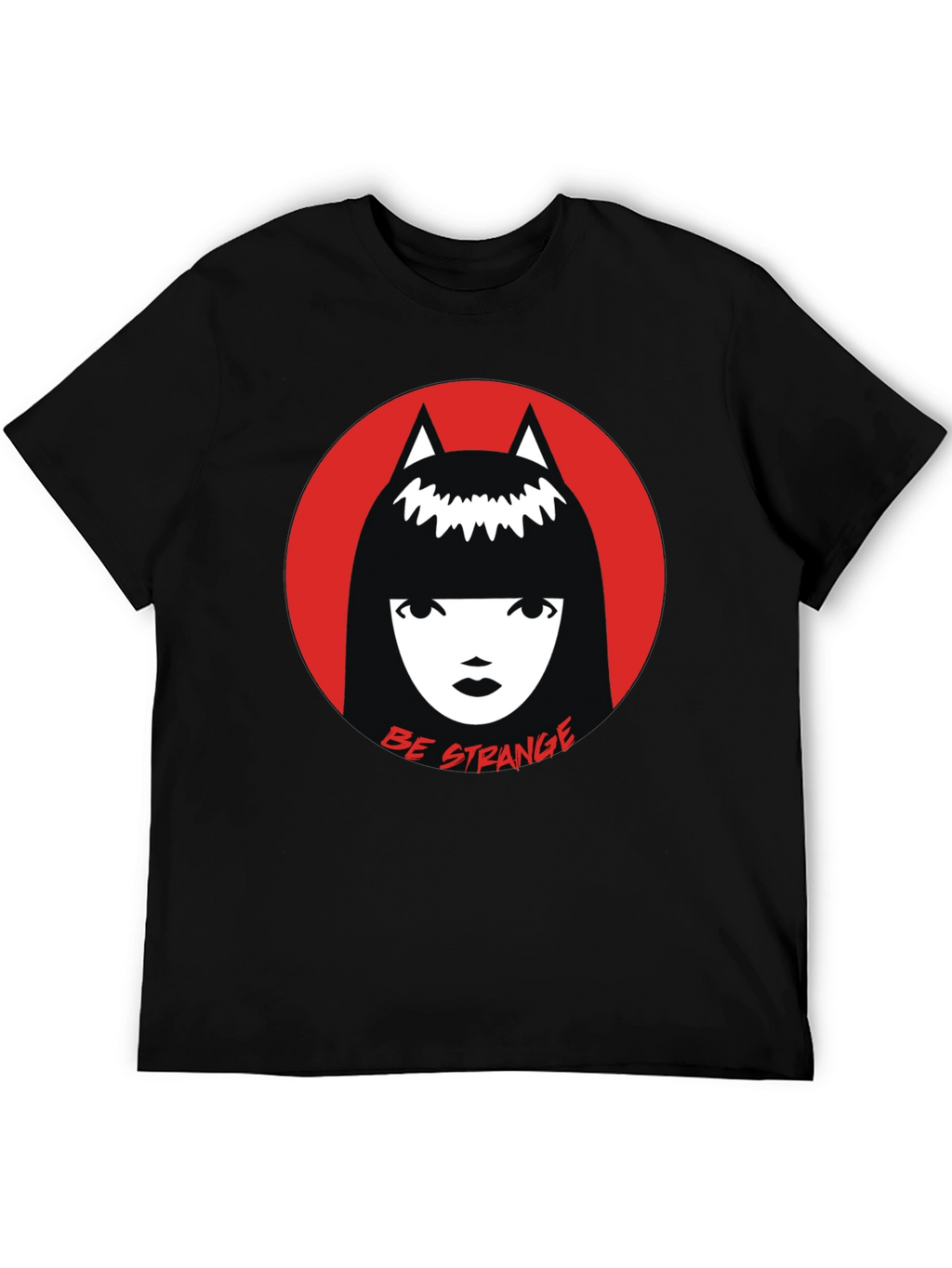 Be Strange Graphic Tee - Quirky Statement Shirt