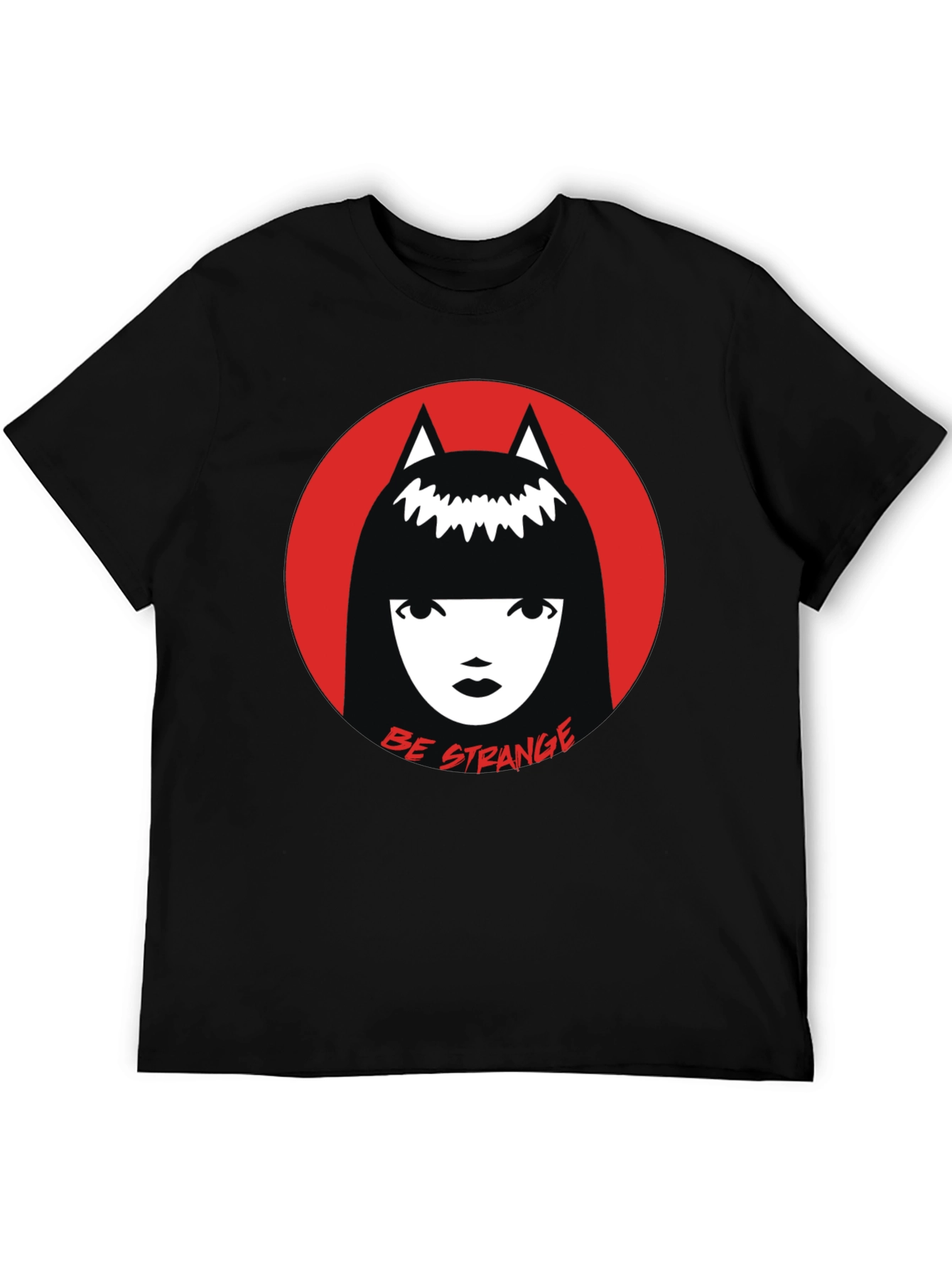 Be Strange Graphic Tee - Quirky Statement Shirt