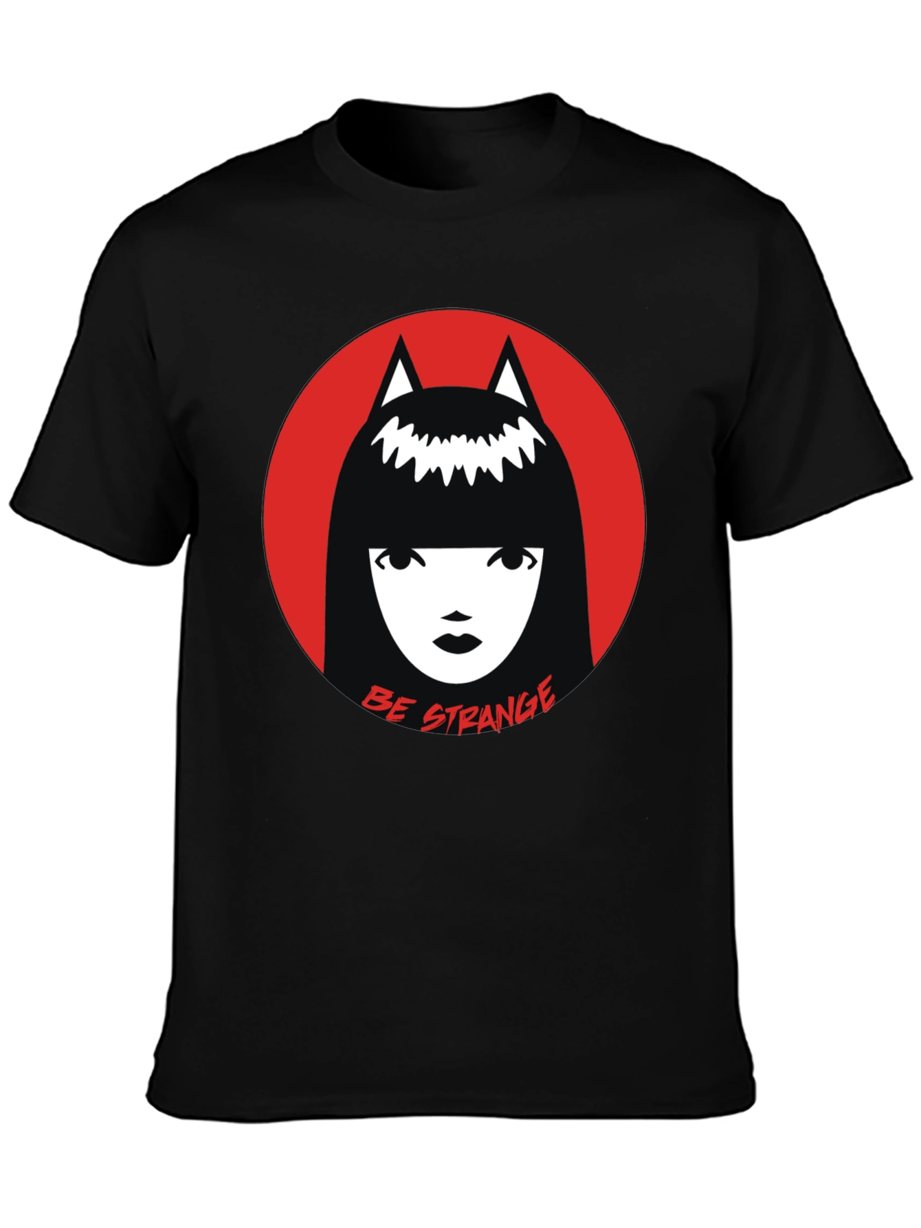 Be Strange Graphic Tee - Quirky Statement Shirt
