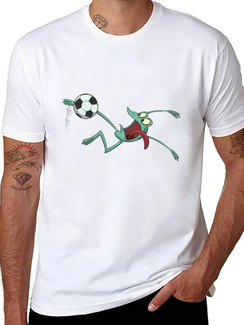 Frog Soccer Fan T-Shirt