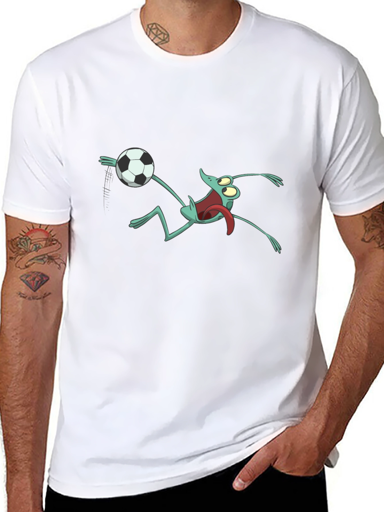 Frog Soccer Fan T-Shirt