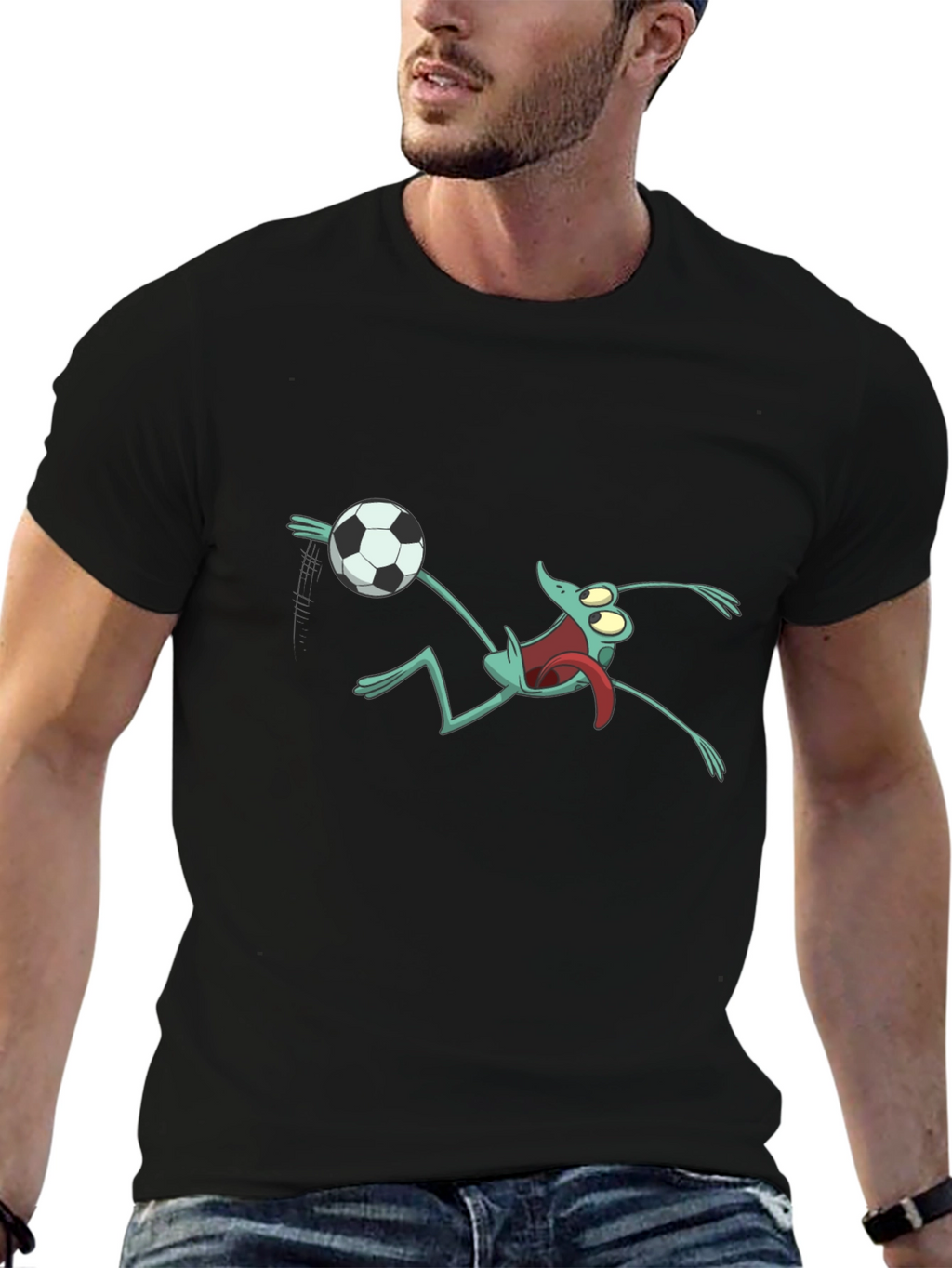 Frog Soccer Fan T-Shirt