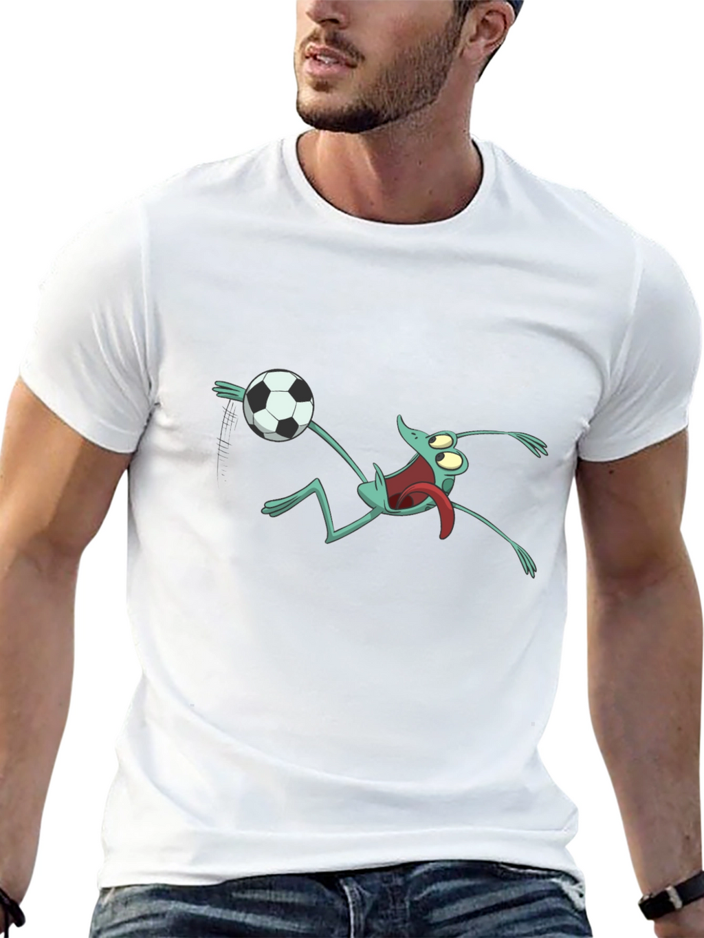 Frog Soccer Fan T-Shirt