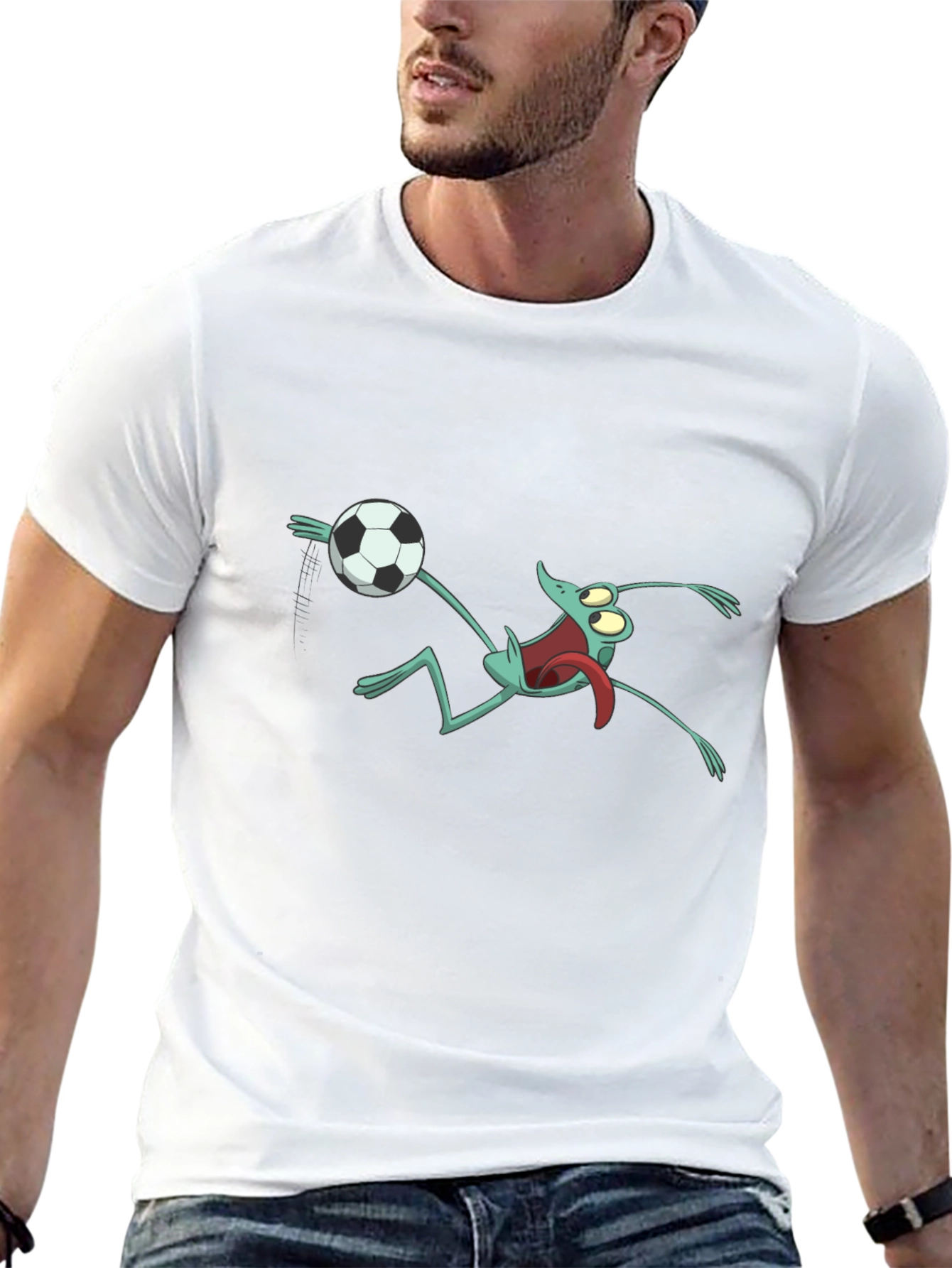 Frog Soccer Fan T-Shirt