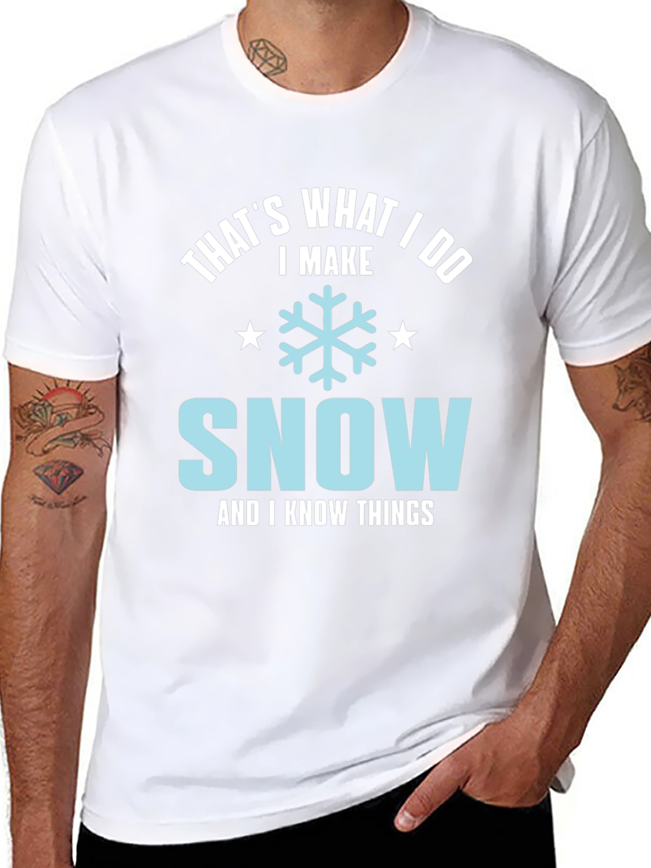 Thats What I Do I Make Snow T-Shirt