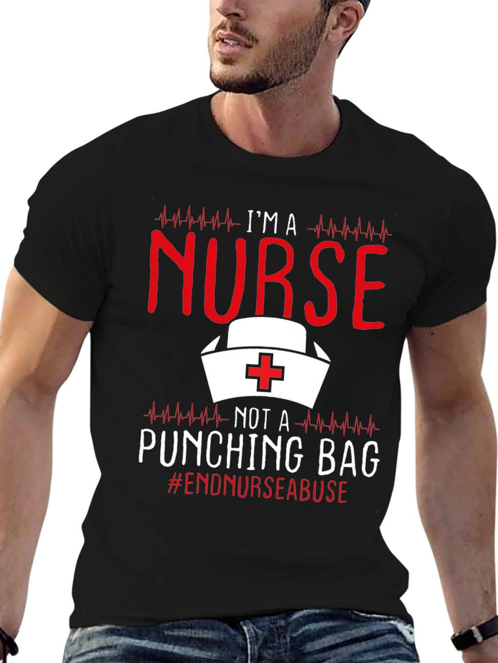 Nurse T-Shirt - End Nurse Abuse