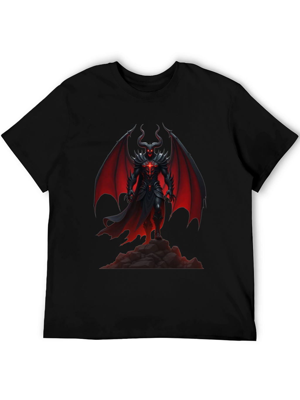 Devil King T-Shirt - Dark Fantasy Graphic Tee