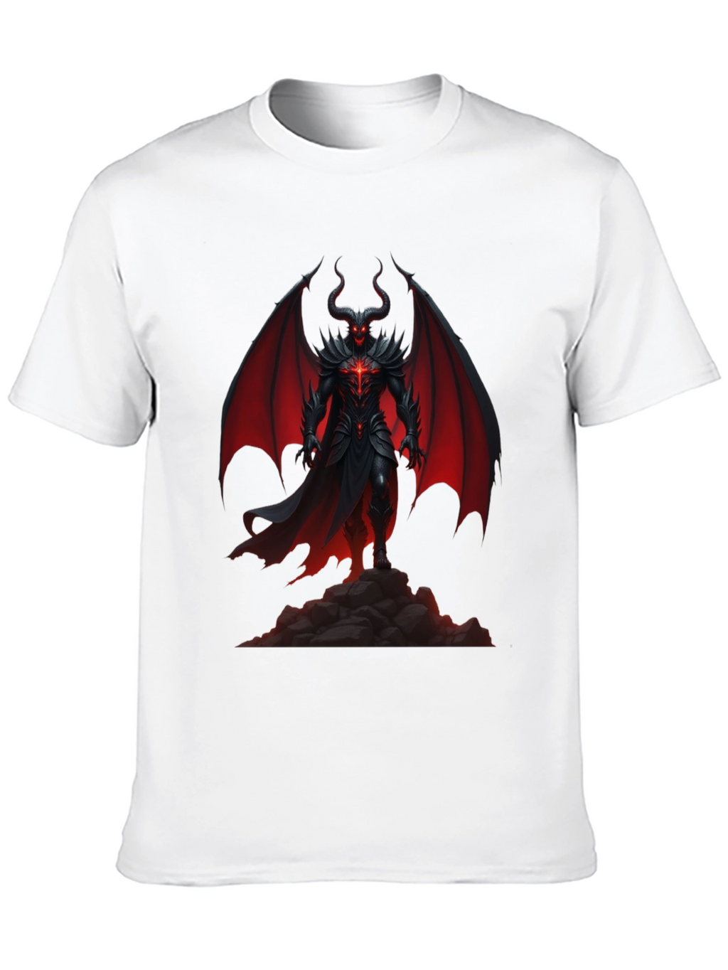 Devil King T-Shirt - Dark Fantasy Graphic Tee