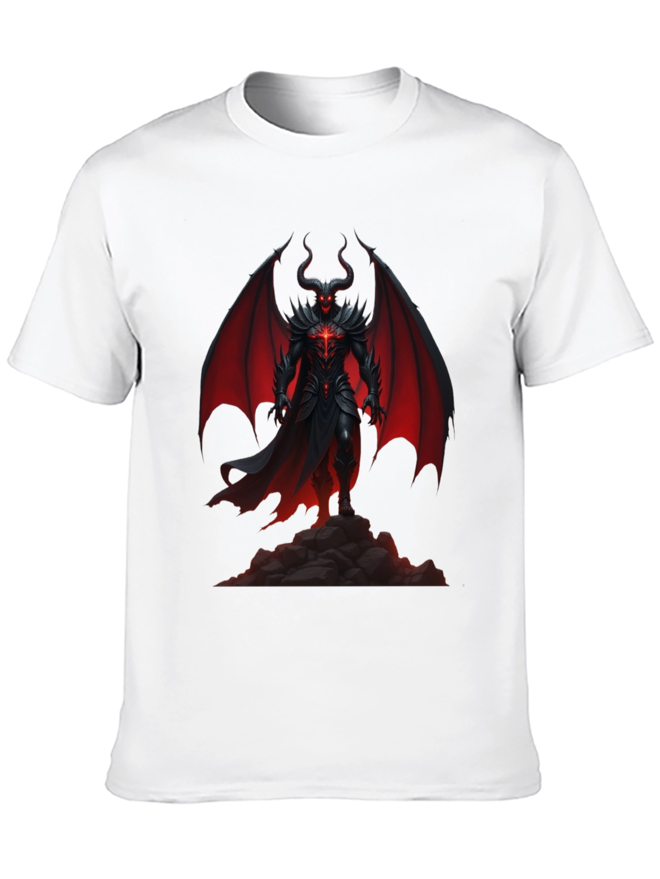 Devil King T-Shirt - Dark Fantasy Graphic Tee