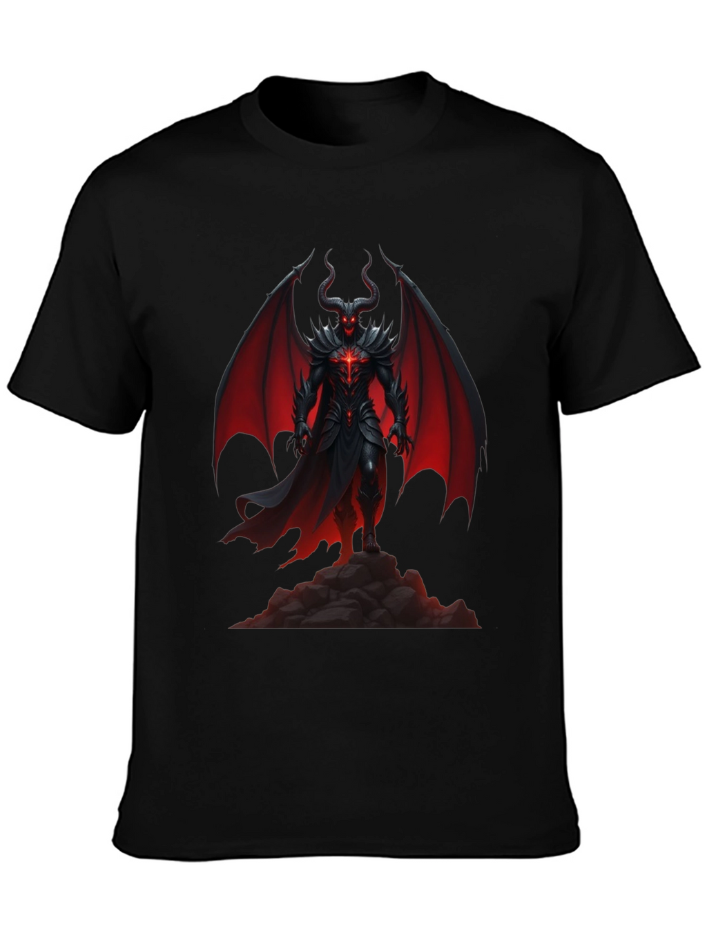 Devil King T-Shirt - Dark Fantasy Graphic Tee