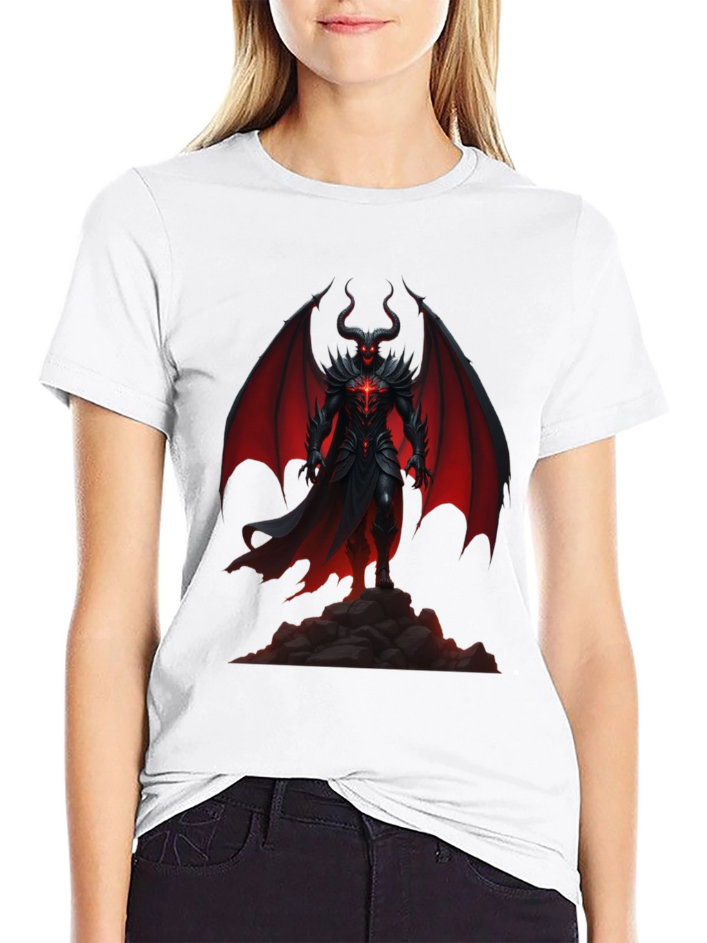 Devil King T-Shirt - Dark Fantasy Graphic Tee
