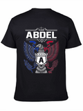 Team Abdel T-Shirt Patriotic Eagle Design
