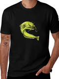 Catfish Graphic T-Shirt - Unique Fishing Design