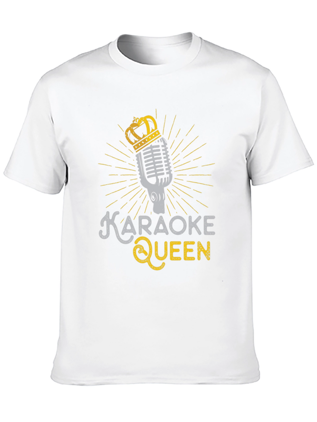 Karaoke Queen Graphic Tee - Black T-Shirt