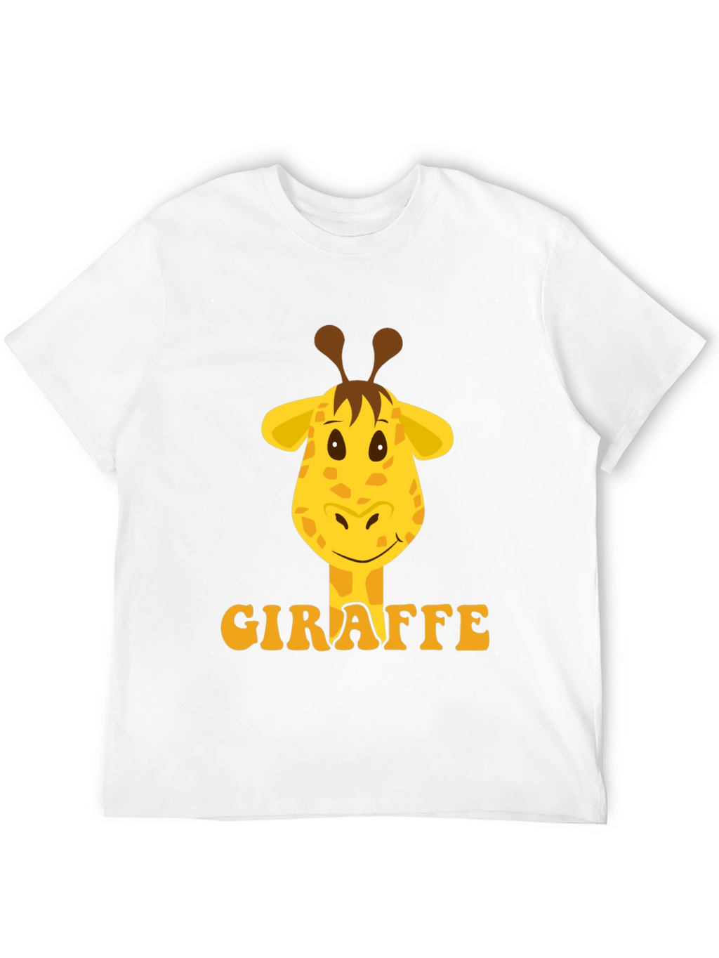 Giraffe Graphic Tee - Fun Animal Print T-Shirt
