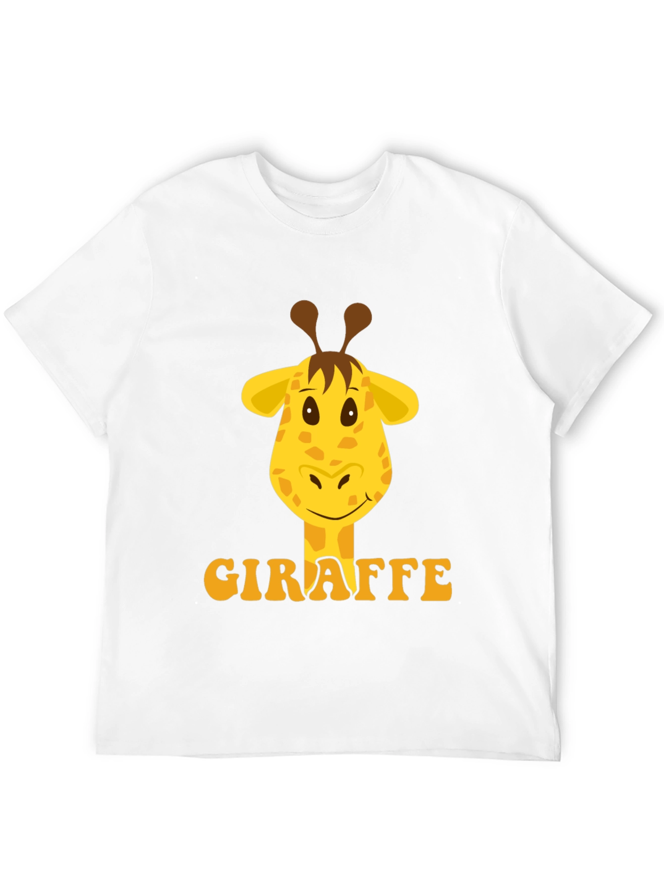 Giraffe Graphic Tee - Fun Animal Print T-Shirt