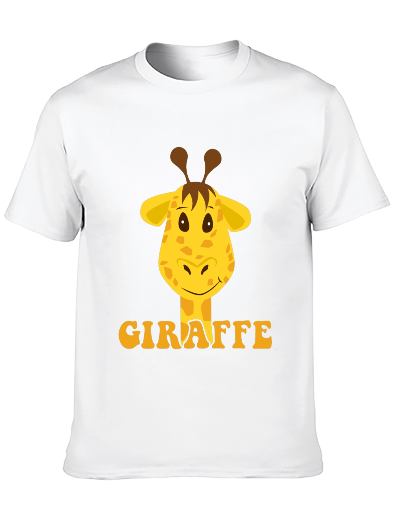Giraffe Graphic Tee - Fun Animal Print T-Shirt