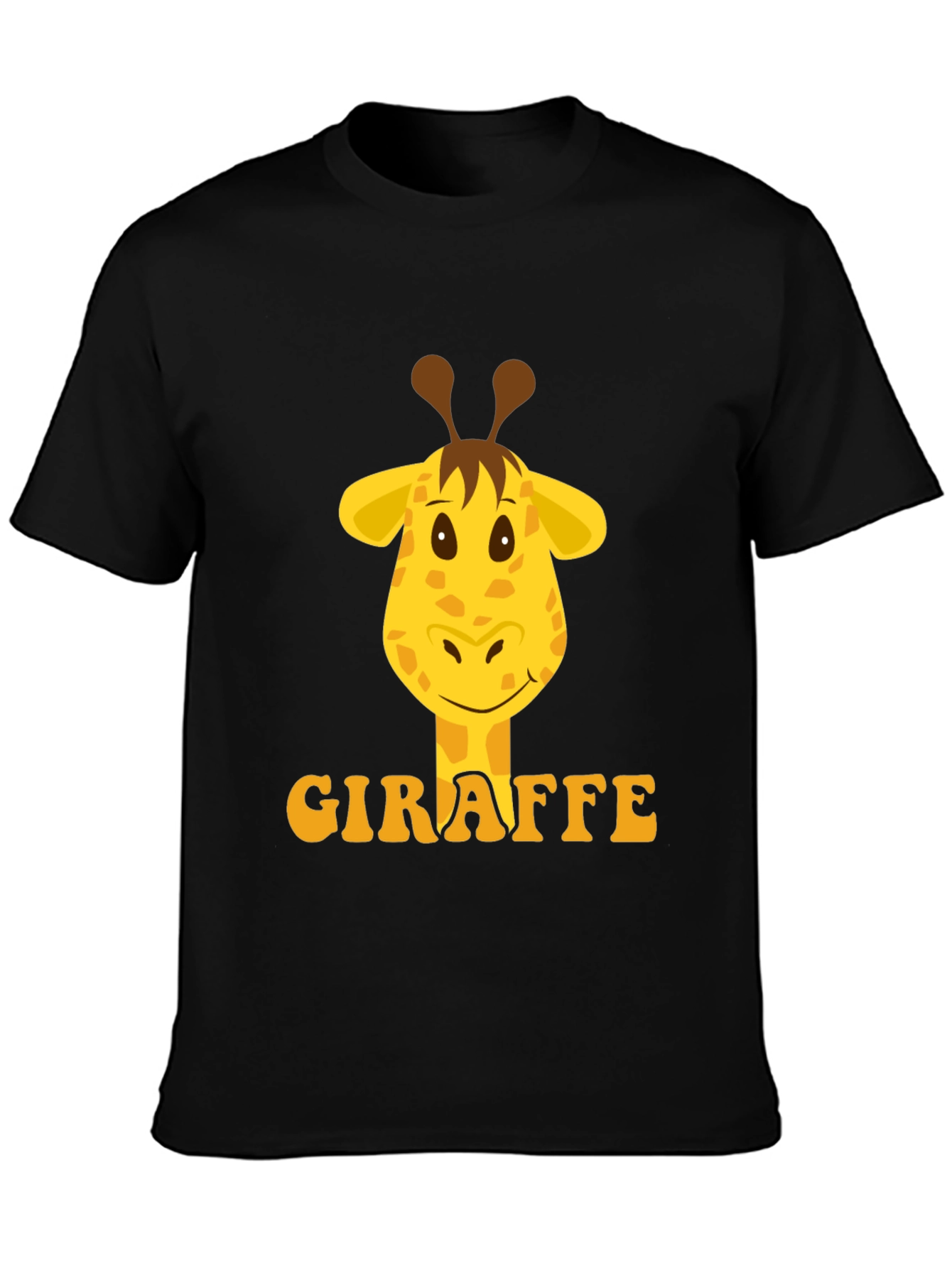 Giraffe Graphic Tee - Fun Animal Print T-Shirt